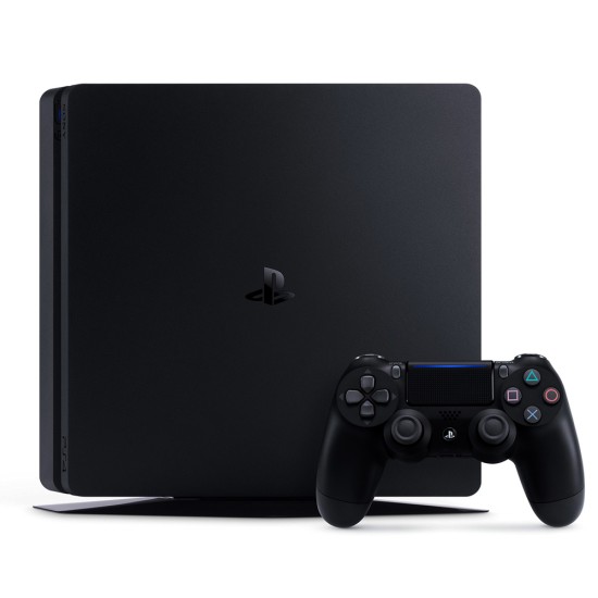 SONY PLAYSTATION 4 SLIM SYSTEM 500GB CONSOLE - JET BLACK